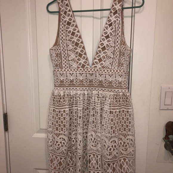 ASOS White Lace Dress - Picture 2 of 6